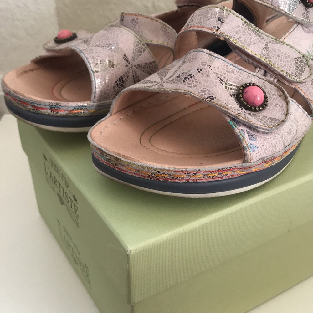 L'Artiste by Spring Step Multicolor Sandals - Picture 4 of 14